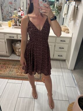 Chocolate Brown cocktail dress
